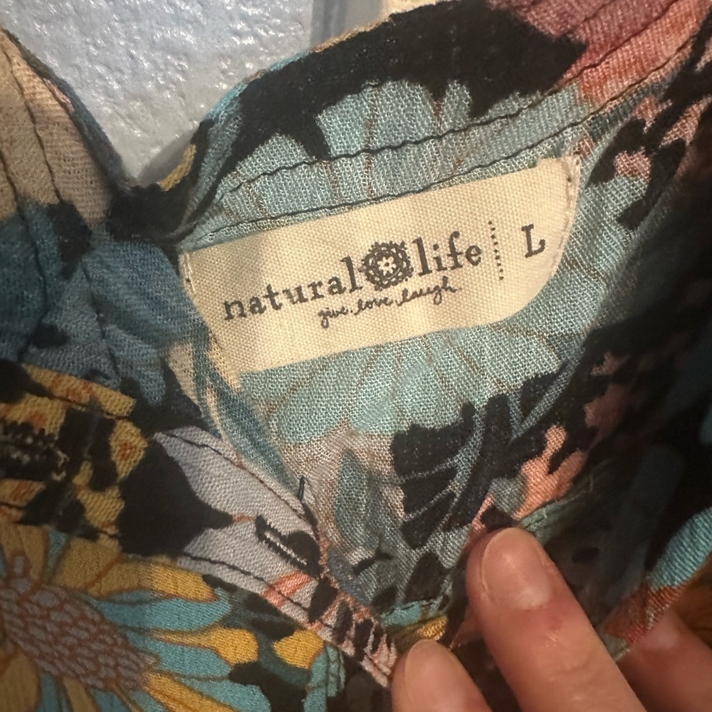 Natural Life Multicolor Floral Dress - Picture 2 of 5